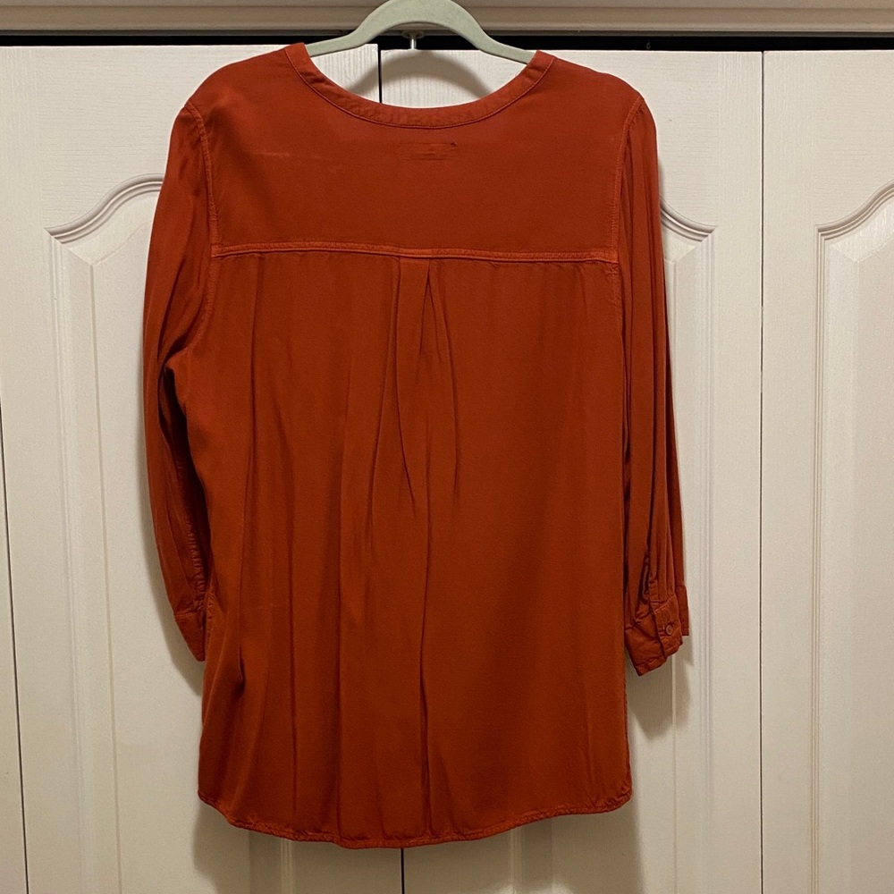 Simply Styled Women's Terracotta Blouse - Picture 3 of 7